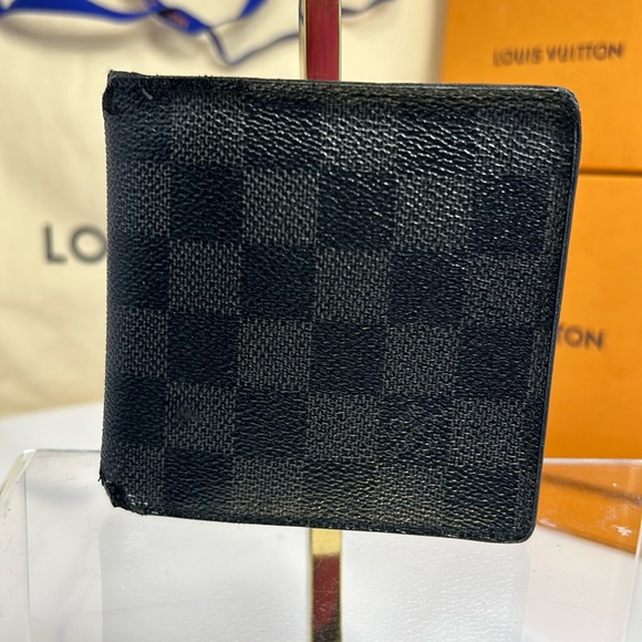 Louis Vuitton Damier Graphite Portefeiulle Marcó Wallet - Picture 2 of 14